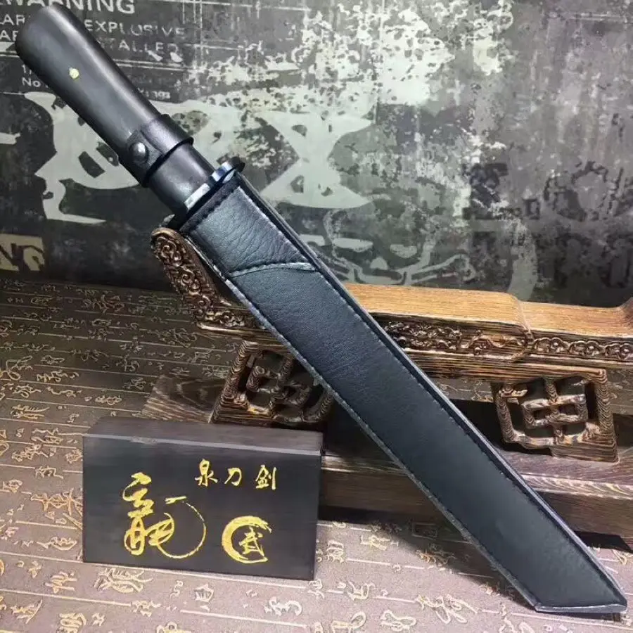 High Quality Tanto Sword Hunting Knife Sharp High Manganese Steel Blade Full Tang
High Quality Tanto Sword Hunting Knife Sharp High Manganese Steel Blade Full Tang