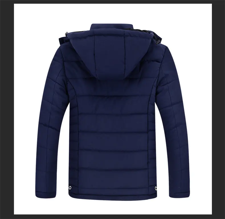 2018 Winter Men Jacket Coats Windproof Warm Cotton Padded Men Autumn Fleece Thicken Hooded Jacket Male Drop-ship Plus Size 4XL 03
