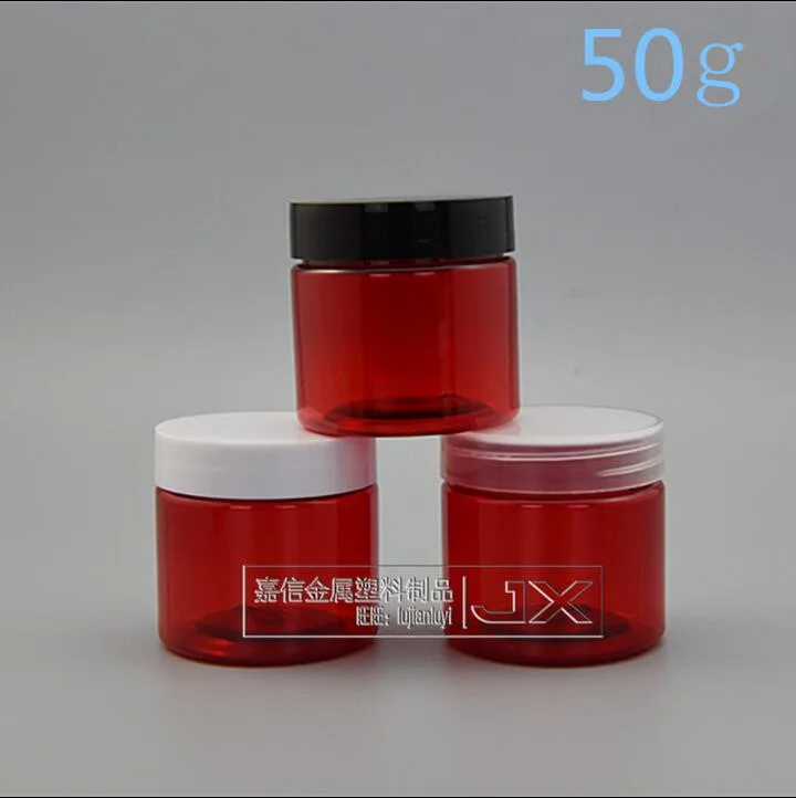 Free Shipping 50g/ml Wine Red Plastic Jar Bottles Golden Silver Screw Lid Cream Pomade Pill Bath Small Sample Packing Bottles
Free Shipping 50g/ml Wine Red Plastic Jar Bottles Golden Silver Screw Lid Cream Pomade Pill Bath Small Sample Packing Bottles