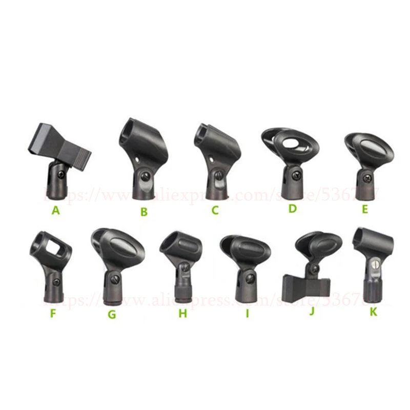 High quality 10PCS Stands Black Universal Microphone Clip Holder Clip for universal Handheld Microphone
High quality 10PCS Stands Black Universal Microphone Clip Holder Clip for universal Handheld Microphone
