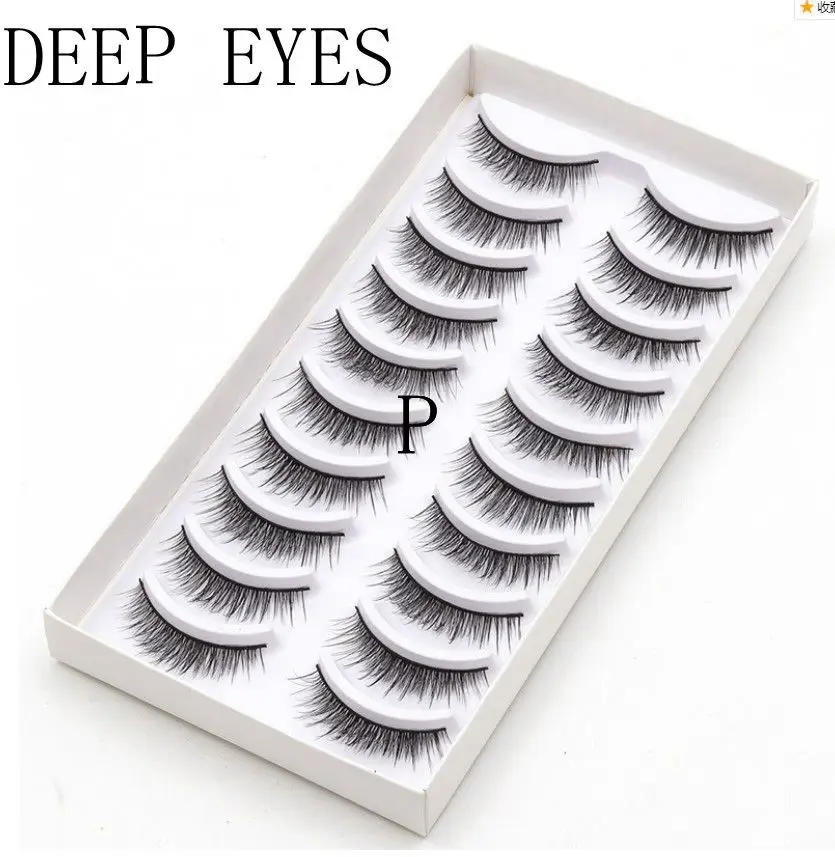 DEEP EYES 10 pairs Pure Handwork Natural Long Lifelike Mink Eyelashes Exquisite Makeup Kit
DEEP EYES 10 pairs Pure Handwork Natural Long Lifelike Mink Eyelashes Exquisite Makeup Kit