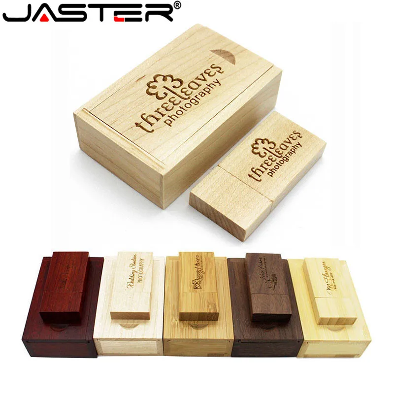 JASTER(over 10 PCS free LOGO) Wooden USB Flash Drive Pendrive Memory Stick+gift Box 64GB 16GB 32GB laser engraving wedding gifts
JASTER(over 10 PCS free LOGO) Wooden USB Flash Drive Pendrive Memory Stick+gift Box 64GB 16GB 32GB laser engraving wedding gifts
