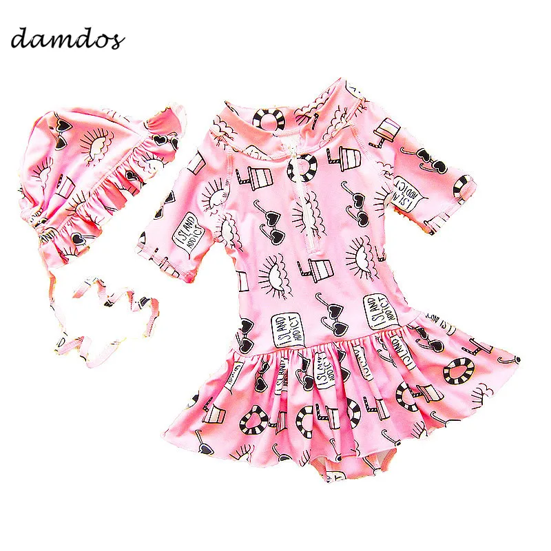 Bikini 2019 Girl Swimsuit Kids Swimwear Cover Up Korean Girls' Rash Guard Beach Dress Children Underwater Swimwear UV Protection
Bikini 2019 Girl Swimsuit Kids Swimwear Cover Up Korean Girls' Rash Guard Beach Dress Children Underwater Swimwear UV Protection