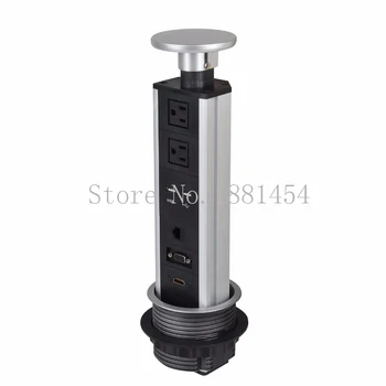 New Protector 2*EU/UK/USA/AU/Brazil/Universal Power +2 USB Ports+RJ45 Ports DHMI +VGA Tabletop Safe Hidden Socket For table
New Protector 2*EU/UK/USA/AU/Brazil/Universal Power +2 USB Ports+RJ45 Ports DHMI +VGA Tabletop Safe Hidden Socket For table