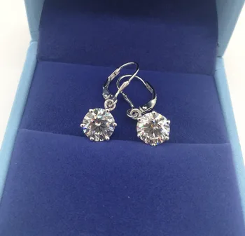 Splendid 2Ct each Diamonds Women Earrings Stud Sterling 925 Silver White Gold Color Engagement Jewelry
Splendid 2Ct each Diamonds Women Earrings Stud Sterling 925 Silver White Gold Color Engagement Jewelry