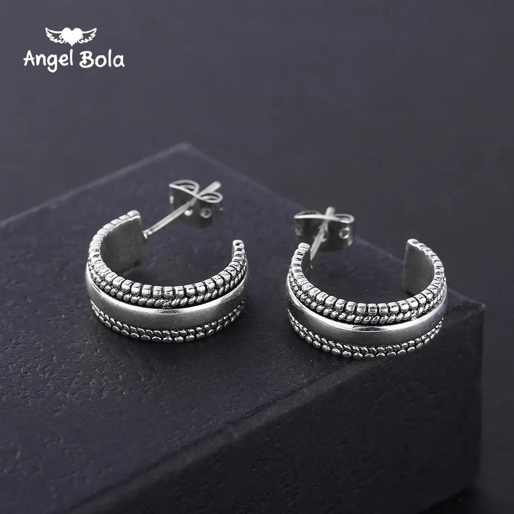 Boho Ancient Silver Color Buddha Earring for Women Trendy Circle Round Small Earring Stud Earing Aretes Jewelry Gifts
Boho Ancient Silver Color Buddha Earring for Women Trendy Circle Round Small Earring Stud Earing Aretes Jewelry Gifts
