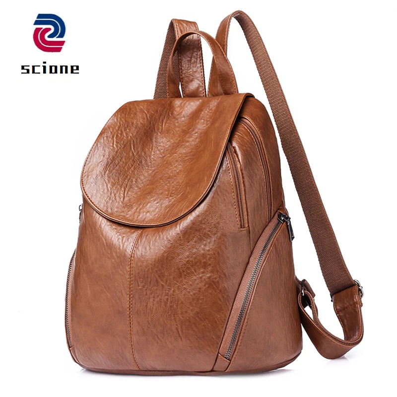 Fashion Women Backpacks Soft PU Leather Backpack School Bagpack For Girls Shoulder Bags Daypack Female Rucksack Feminine Mochila
Fashion Women Backpacks Soft PU Leather Backpack School Bagpack For Girls Shoulder Bags Daypack Female Rucksack Feminine Mochila
