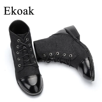 Ekoak Women Snow Boots Fashion Autumn Winter Boots Shoes Woman Ankle Boots Ladies Lace-up Warm Plush Women Boots
Ekoak Women Snow Boots Fashion Autumn Winter Boots Shoes Woman Ankle Boots Ladies Lace-up Warm Plush Women Boots