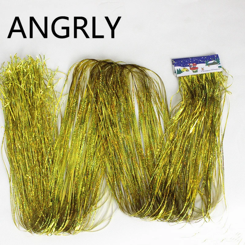 ANGRLY 14x100cm Laser Balloon Rain Silk Tassels Marry Party Birthday Christmas Tree Wedding Decoration Artificial Flowers Gifts
ANGRLY 14x100cm Laser Balloon Rain Silk Tassels Marry Party Birthday Christmas Tree Wedding Decoration Artificial Flowers Gifts