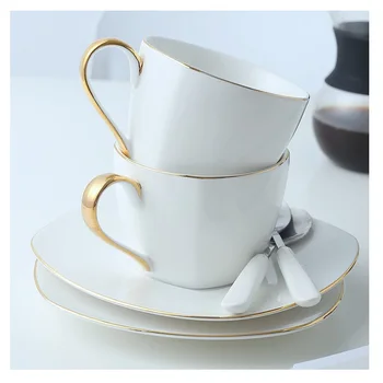 Nordic Style Simple Design European Coffee Set British Tea Set with Spoon for Business Gift Hotel Restaurant House Use 230ml
Nordic Style Simple Design European Coffee Set British Tea Set with Spoon for Business Gift Hotel Restaurant House Use 230ml