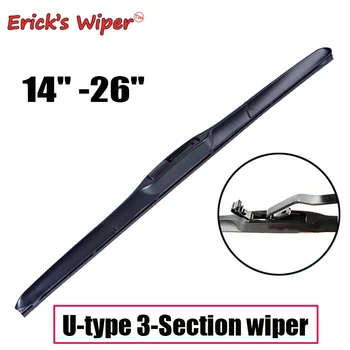 Car Wiper Blade Universal U Hook Type 14"16"17"18"19"20"21"22"24"26" Windscreen Windshield Rubber Hybrid Auto Wipers Accessories
Car Wiper Blade Universal U Hook Type 14"16"17"18"19"20"21"22"24"26" Windscreen Windshield Rubber Hybrid Auto Wipers Accessories
