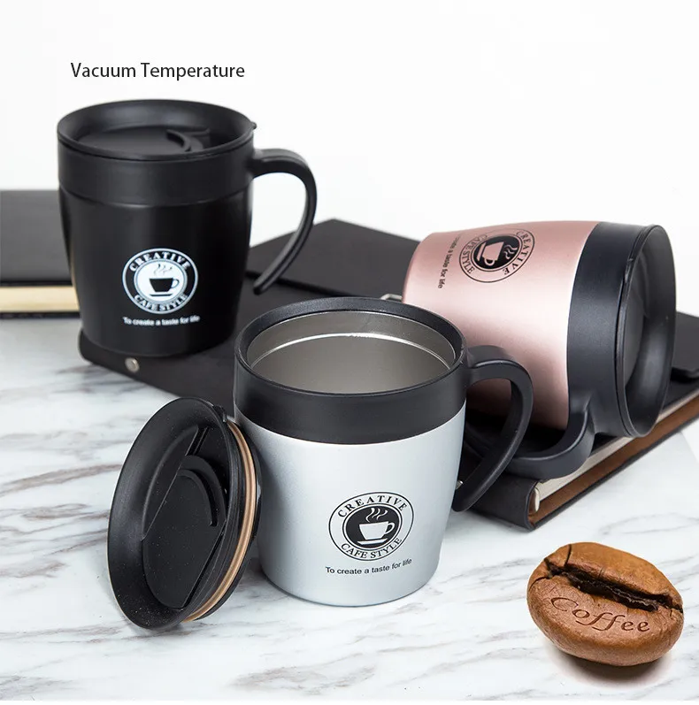 330ML Coffee Thermos Cup Thermocup 304 Stainless Steel Thermo mug Insulation Water Bottle Cups for Office Home
330ML Coffee Thermos Cup Thermocup 304 Stainless Steel Thermo mug Insulation Water Bottle Cups for Office Home