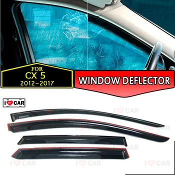 Window deflector for Mazda CX-5 2012-2017 car window deflector wind guard vent sun rain visor cover car styling
Window deflector for Mazda CX-5 2012-2017 car window deflector wind guard vent sun rain visor cover car styling