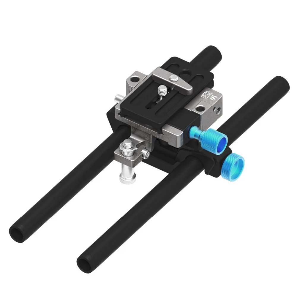 

FOTGA DP500III QR 15mm Rod Baseplate Rig for A7 A7S a7RII a6500 FF BMCC EX-FS700 PXW-FS7 A7 II 5D2 5D3 VG30 VG900