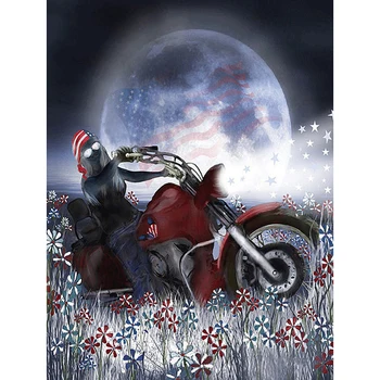 Diamond Embroidery 5D DIY Full Drill Round Diamond Painting Motorcycle&America Flag Pattern Cross Stitch Wall Stickers Hobbies
Diamond Embroidery 5D DIY Full Drill Round Diamond Painting Motorcycle&America Flag Pattern Cross Stitch Wall Stickers Hobbies