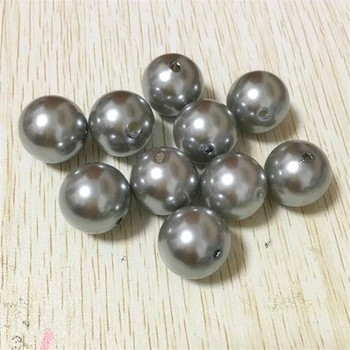 20mm 110pcs/lot light grey color chunky Acrylic Pearl Beads for chunky jewelry necklace making #62
20mm 110pcs/lot light grey color chunky Acrylic Pearl Beads for chunky jewelry necklace making #62