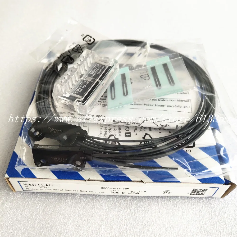 FT-A11 Original New Authentic Photoelectric Sensor Optical Fibre Sensor Replace FT-A8
FT-A11 Original New Authentic Photoelectric Sensor Optical Fibre Sensor Replace FT-A8