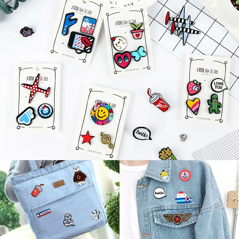 LNRRABC Creative Harajuku Brooch Pins Cartoon Badge Brooches Women Clothing Ornament Men Brooches Set Clothes Decorative Pins
LNRRABC Creative Harajuku Brooch Pins Cartoon Badge Brooches Women Clothing Ornament Men Brooches Set Clothes Decorative Pins