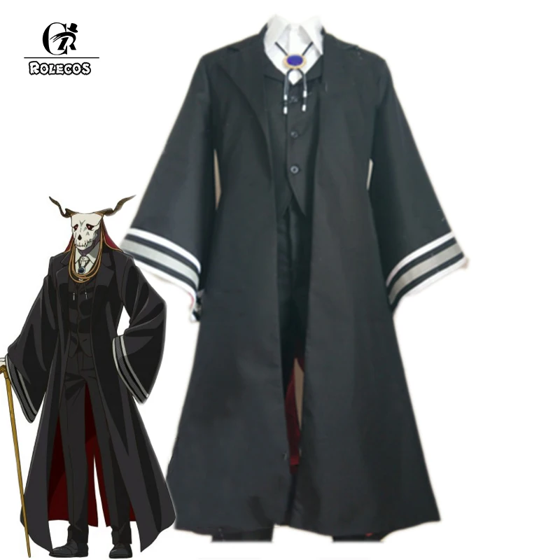 ROLECOS 2017 New Anime Mahoutsukai no Yome Cosplay Costumes Elias Uniform Japanese Anime The Ancient Magus Bride Black Full Set
ROLECOS 2017 New Anime Mahoutsukai no Yome Cosplay Costumes Elias Uniform Japanese Anime The Ancient Magus Bride Black Full Set
