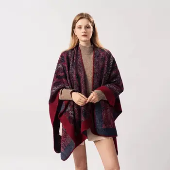 Snake pattern jacquard heavier weight women poncho plain color cape and Cardigans Sweater Cashmere Pashmina Female LL190702
Snake pattern jacquard heavier weight women poncho plain color cape and Cardigans Sweater Cashmere Pashmina Female LL190702