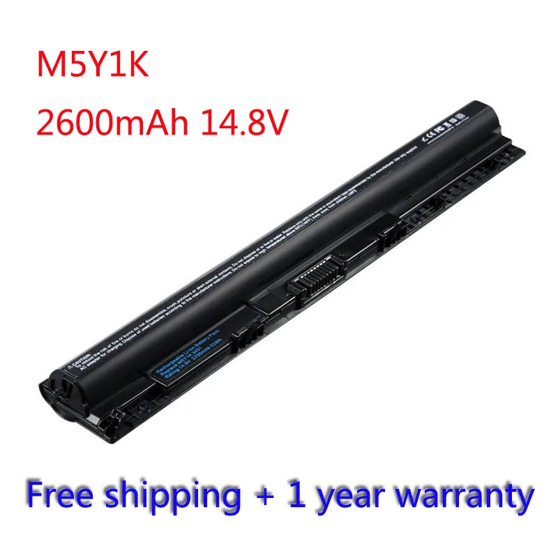 7XINbox 2600mAh 14.8V M5Y1K 1KFH3 GXVJ3 WKRJ2 Battery For Dell Inspiron 14 15 17 3451 3452 3551 3558 5451 5458 5558 N3551 N5755
7XINbox 2600mAh 14.8V M5Y1K 1KFH3 GXVJ3 WKRJ2 Battery For Dell Inspiron 14 15 17 3451 3452 3551 3558 5451 5458 5558 N3551 N5755