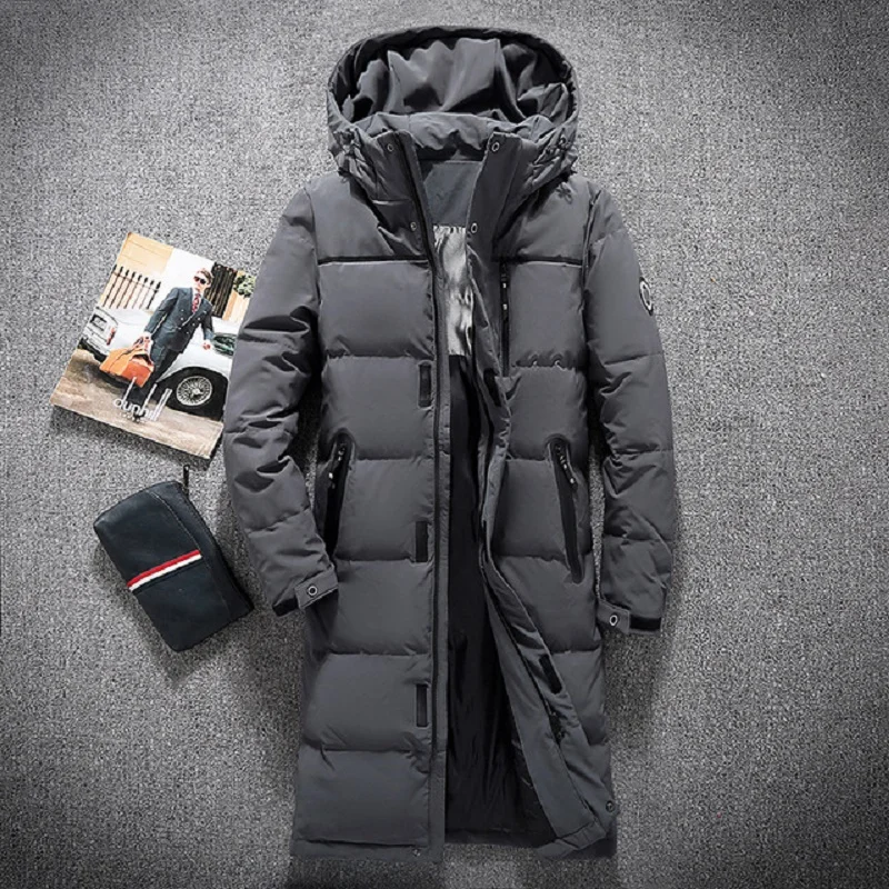 New Fashion Brand 2019 Winter Outwear Down Jacket Men Windproof Waterproof Duck Down Parka Male X-Long Thick Warm Coat
New Fashion Brand 2019 Winter Outwear Down Jacket Men Windproof Waterproof Duck Down Parka Male X-Long Thick Warm Coat