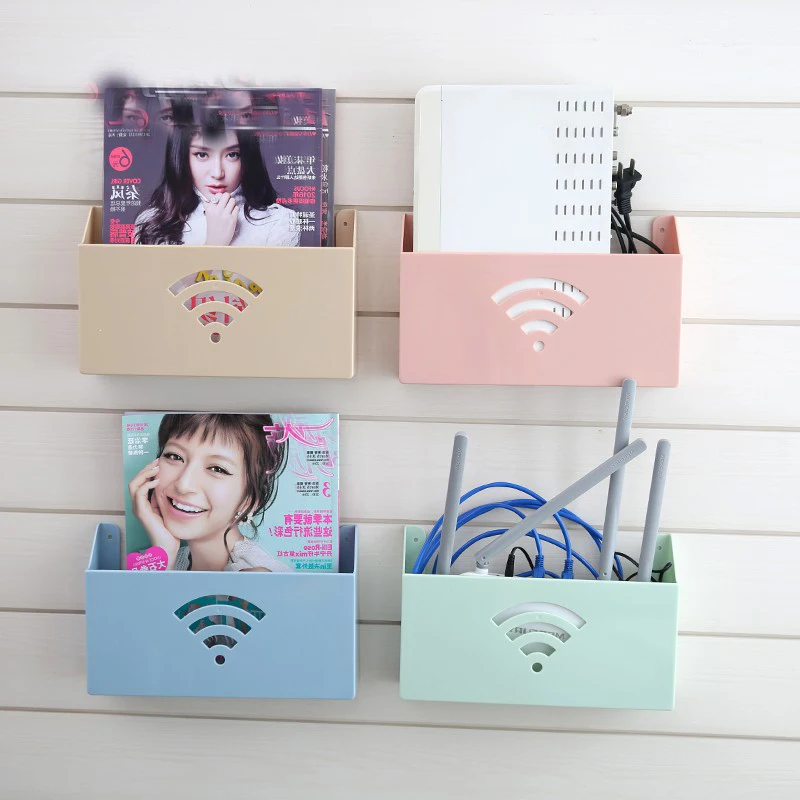 Routers Storage Box Racks Protection Box Hang Wall Cable Router Storage Boxes Multifunction Debris Book Storage Holder
Routers Storage Box Racks Protection Box Hang Wall Cable Router Storage Boxes Multifunction Debris Book Storage Holder