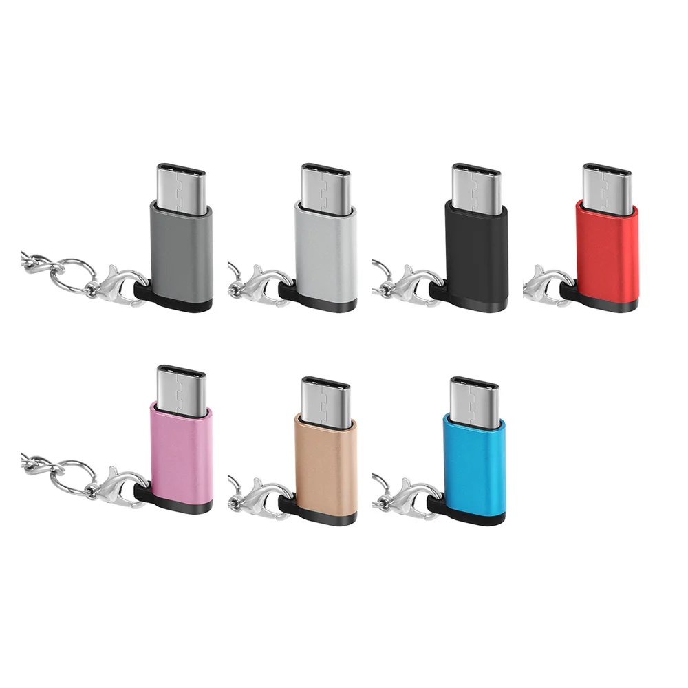 New Fashion USB 3.1 Type C OTG Adapter Micro USB Female to Type C Male keychain for iPhone Huawei Micro usb Adapter
New Fashion USB 3.1 Type C OTG Adapter Micro USB Female to Type C Male keychain for iPhone Huawei Micro usb Adapter