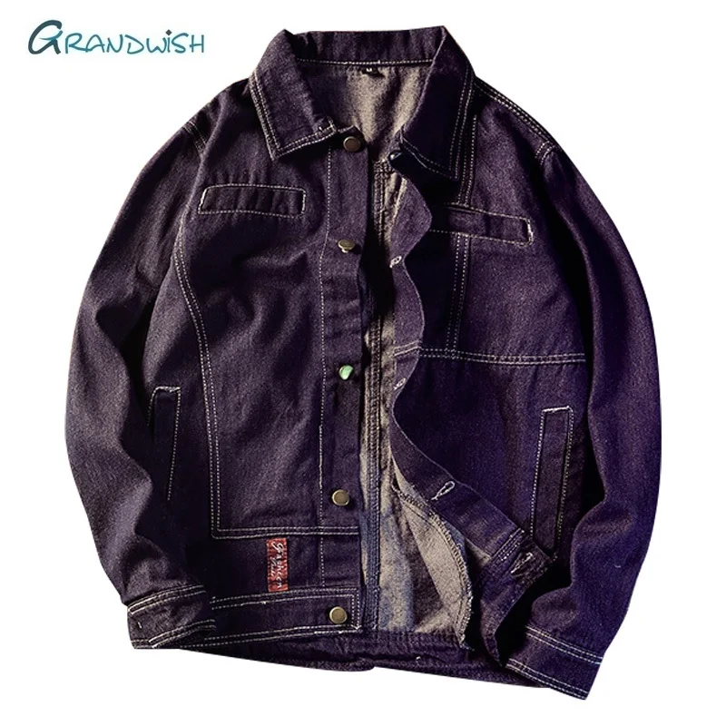 Grandwish Spring And autumn New Mens Denim Jackets And Coats Solid Personality Street Hip-hop Fashion Young Jackets,DA816
Grandwish Spring And autumn New Mens Denim Jackets And Coats Solid Personality Street Hip-hop Fashion Young Jackets,DA816