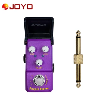 NEW Guitar effect pedal JOYO FUZZ Purple Storm Ironman series mini pedal VCA technology JF-320 + 1 pc pedal connector
NEW Guitar effect pedal JOYO FUZZ Purple Storm Ironman series mini pedal VCA technology JF-320 + 1 pc pedal connector