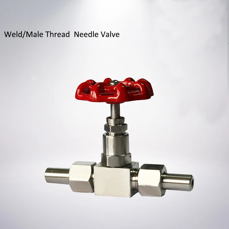 DN6 DN10 DN15 Welded Needle Valve Flow Control, High Pressure Stainless Steel 304 Male Thread Needle Globe Valve
DN6 DN10 DN15 Welded Needle Valve Flow Control, High Pressure Stainless Steel 304 Male Thread Needle Globe Valve