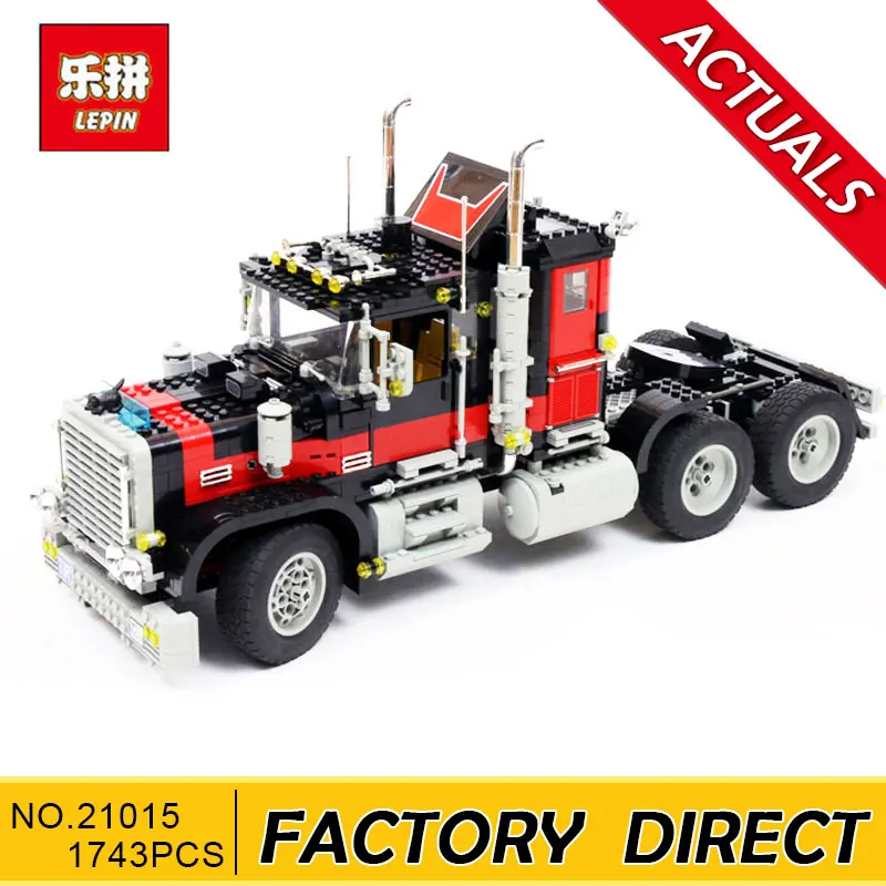 LEPIN 21015 1743pc Creative Series The American Black Cat Truck Set Educational Building Blocks Bricks Children Toys Model 5571
LEPIN 21015 1743pc Creative Series The American Black Cat Truck Set Educational Building Blocks Bricks Children Toys Model 5571