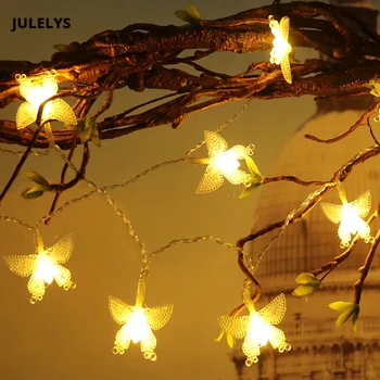 10M 100 Bulbs Butterfly Battery Powered Garland LED Christmas String Lights Decoration For Wedding Living Room Holiday Lighting
10M 100 Bulbs Butterfly Battery Powered Garland LED Christmas String Lights Decoration For Wedding Living Room Holiday Lighting