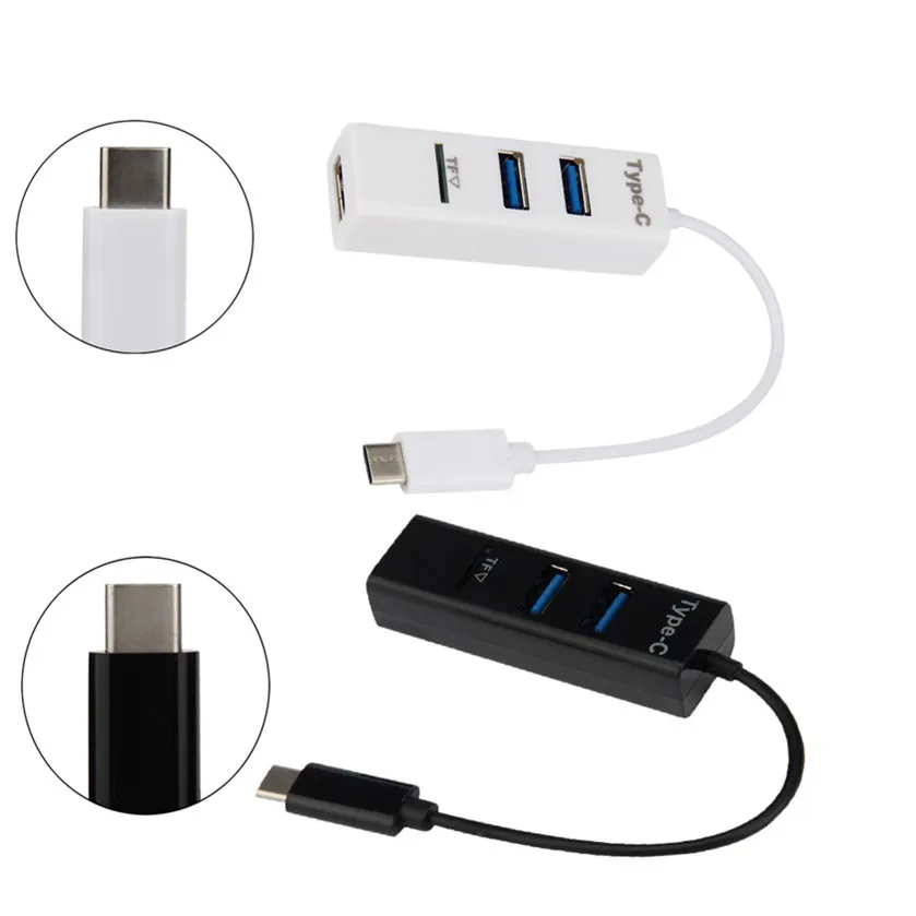 Best price Type-C To 3-Port USB 3.0 + TF Card Reader Hub USB 3.1 Adapter For PC Apple Macbook 12
Best price Type-C To 3-Port USB 3.0 + TF Card Reader Hub USB 3.1 Adapter For PC Apple Macbook 12