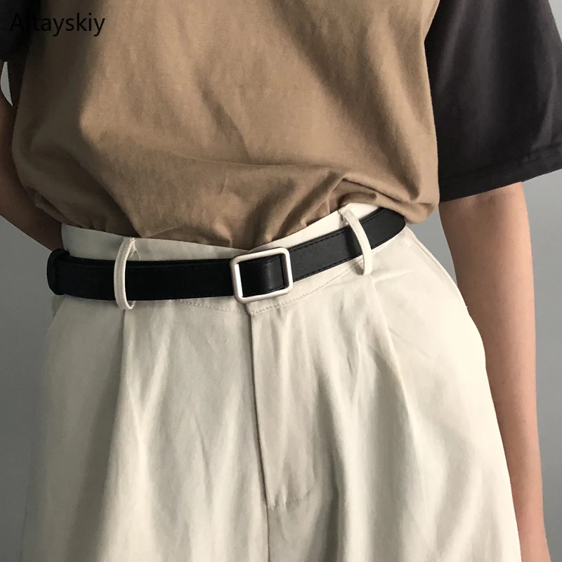 Belts Women All-match Solid High-quality Kawaii Lovely Elegant Cute Leisure Daily Simple Casual Girls Womens Female Ladies 2020
Belts Women All-match Solid High-quality Kawaii Lovely Elegant Cute Leisure Daily Simple Casual Girls Womens Female Ladies 2020