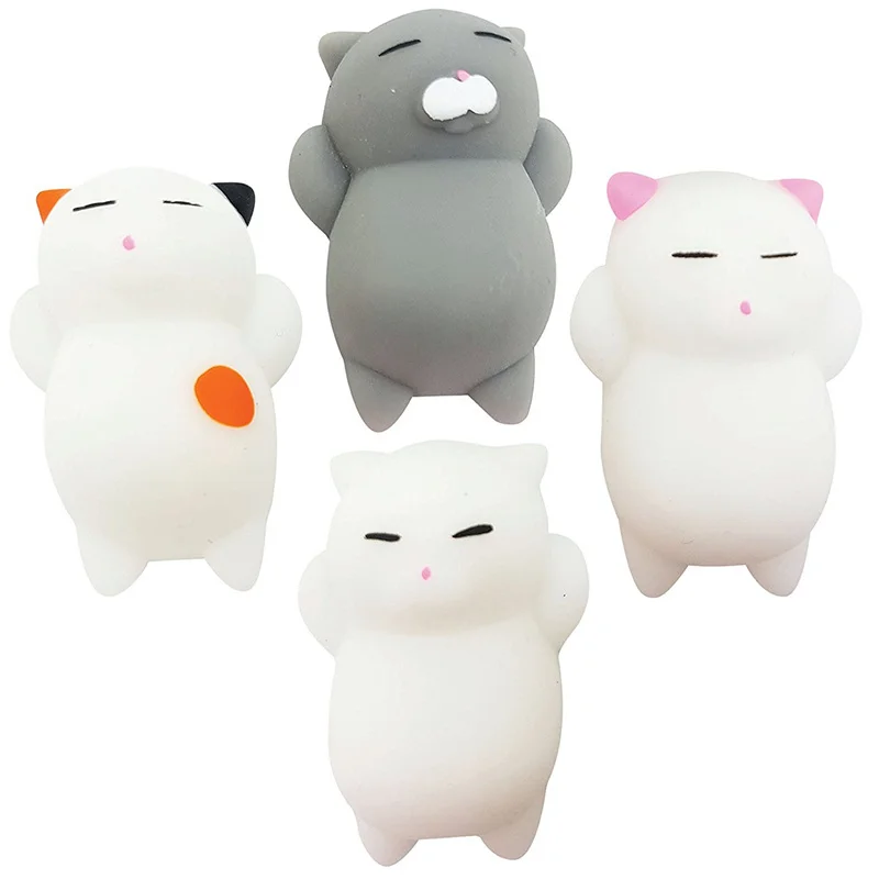 

Cute Mochi Squishy Cat Slow Rising Squeeze Healing Fun Kawaii Kids Toys Stress Reliever Decor Mini Squishy Unicorn Phone Straps