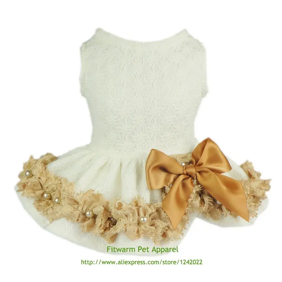 Fitwarm Elegant Lace Pet Clothes for Dog Dress Wedding Apparel Shirts,White Free Shipping XS Small Medium Large Summer Chihuahua
Fitwarm Elegant Lace Pet Clothes for Dog Dress Wedding Apparel Shirts,White Free Shipping XS Small Medium Large Summer Chihuahua