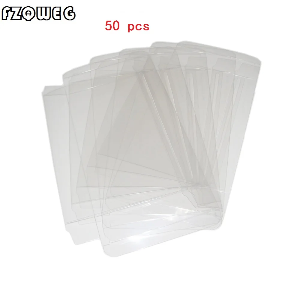 FZQWEG 50 pcs Transparent Clear for SNES For N64 Game box Protector Case games plastic PET Protector game boxes
FZQWEG 50 pcs Transparent Clear for SNES For N64 Game box Protector Case games plastic PET Protector game boxes