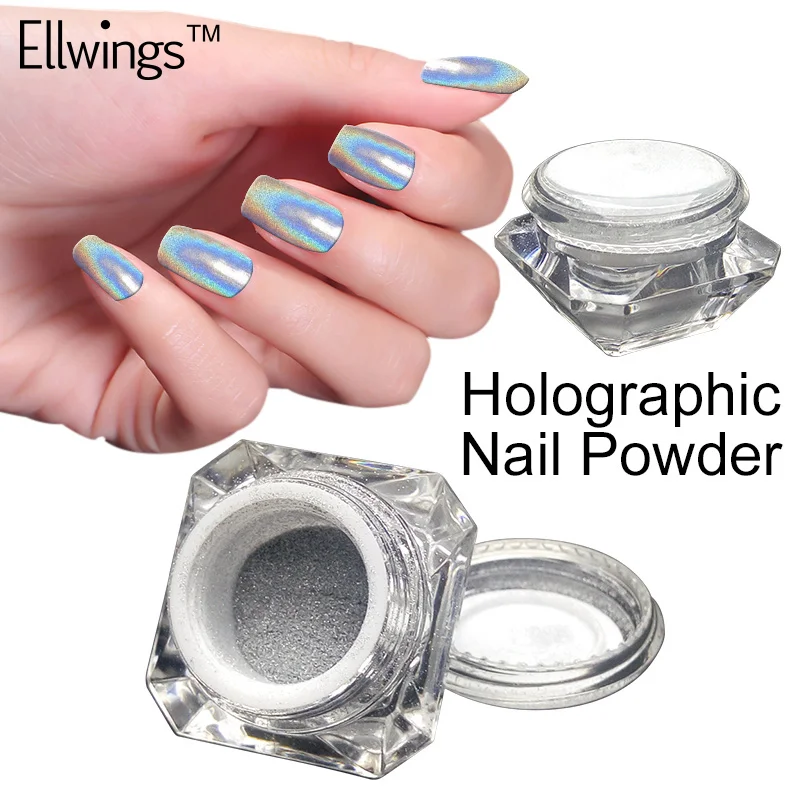 Ellwings 1pcs Starry Holographic Laser Nail Glitter Powder Ultra-thin Shining Pigment Dust Powder Manicure Nail Art Glitter
Ellwings 1pcs Starry Holographic Laser Nail Glitter Powder Ultra-thin Shining Pigment Dust Powder Manicure Nail Art Glitter