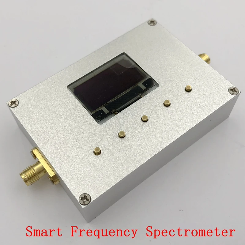 Spectrum Analyzer Handheld Simple Spectrum Analyzer 10-6000 MHz with RF Source Power Meter Signal generator
Spectrum Analyzer Handheld Simple Spectrum Analyzer 10-6000 MHz with RF Source Power Meter Signal generator