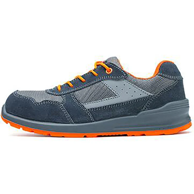 men's breathable steel toe covers working safety shoes platform summer sneaker security boots protect footwear image 6