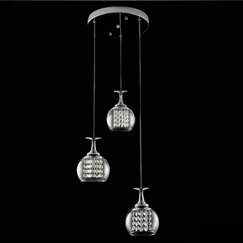 Crystal Glass Shade Dining Room Pendant light Modern Bar Counter Restaurant Pendant Lights Balcony Corridor Suspension Lamp xu
Crystal Glass Shade Dining Room Pendant light Modern Bar Counter Restaurant Pendant Lights Balcony Corridor Suspension Lamp xu