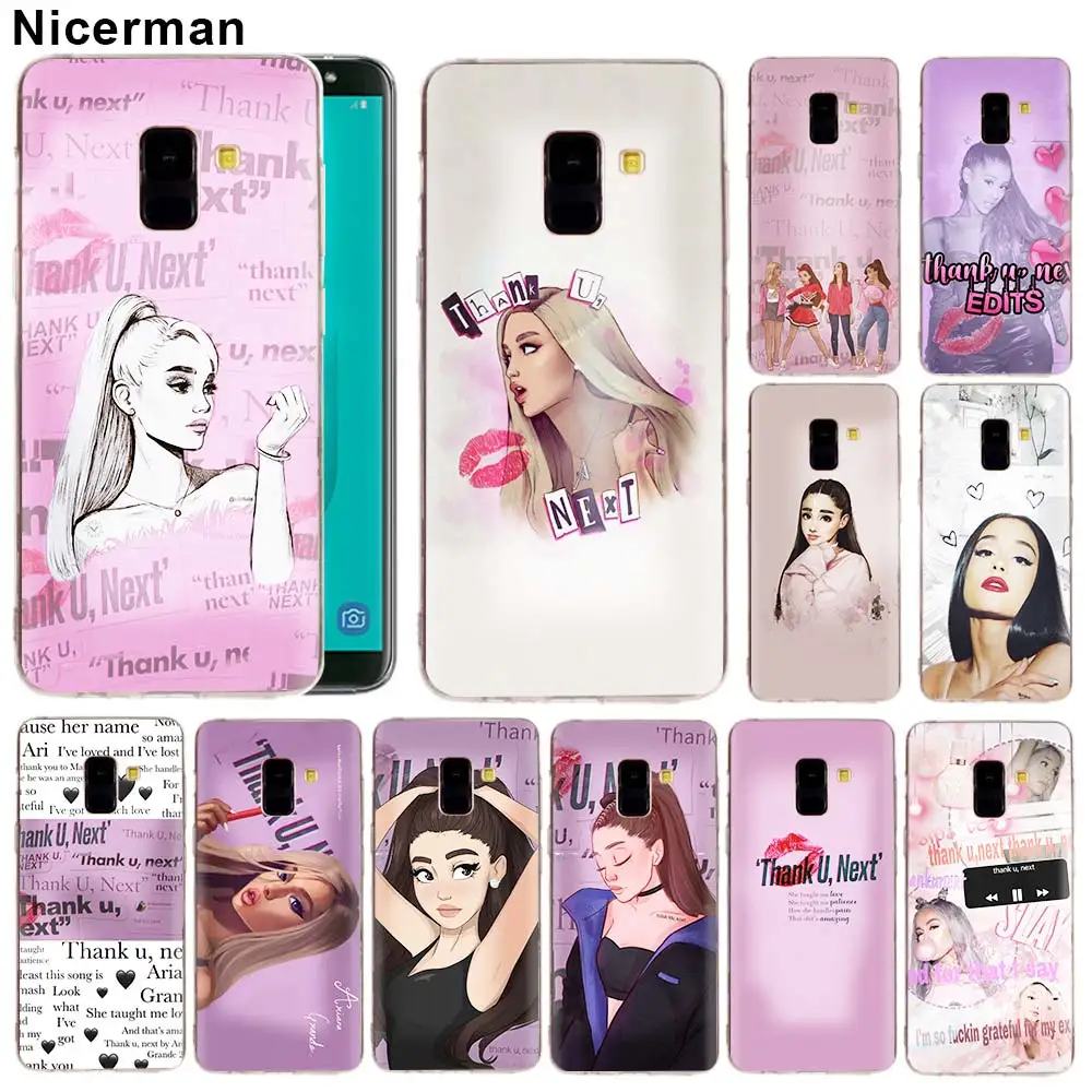 Soft Silicone Case for Samsung Galaxy J8 J6 J4 Plus 2018 A50 A70 A80 Note 8 9 TPU Cover Thank U Next Ariana Grande Clear TPU Cap
Soft Silicone Case for Samsung Galaxy J8 J6 J4 Plus 2018 A50 A70 A80 Note 8 9 TPU Cover Thank U Next Ariana Grande Clear TPU Cap