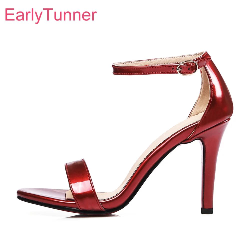 Brand New Hot Sales Sexy Black Red Women Bridal Sandals Lavender Elegant High Heel Lady Dress Shoes EMS13 Plus Big Size 43 30 45
Brand New Hot Sales Sexy Black Red Women Bridal Sandals Lavender Elegant High Heel Lady Dress Shoes EMS13 Plus Big Size 43 30 45