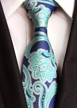 SKng High Quality Paisley Floral Cyan Blue Mens Silk Tie 100% Jacquard Woven Classic Ties Gravata Corbatas Wedding Neckties
SKng High Quality Paisley Floral Cyan Blue Mens Silk Tie 100% Jacquard Woven Classic Ties Gravata Corbatas Wedding Neckties