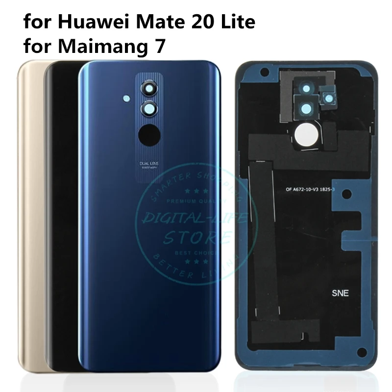 Huawei Mate 20 Lite Original Back Battery Cover + Camera Glass Battery Door Housing Huawei Mate 20 Lite Replacement Spare Parts
Huawei Mate 20 Lite Original Back Battery Cover + Camera Glass Battery Door Housing Huawei Mate 20 Lite Replacement Spare Parts