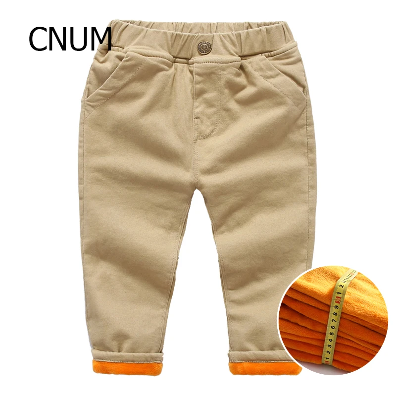 CNUM Boys Pants Plus Fleece Winter Cotton Long Trousers Warm Kids Clothes Autumn Small Boy Striped Years Stretch Kids Pants
CNUM Boys Pants Plus Fleece Winter Cotton Long Trousers Warm Kids Clothes Autumn Small Boy Striped Years Stretch Kids Pants