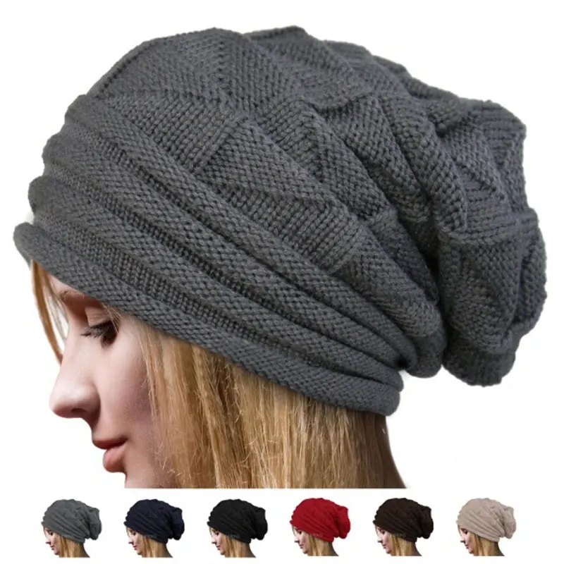 Women Winter Hats Casual Wrinkled Flanging Beanie Solid Knitting Winter Hats for Women Skiing Wool Caps Soft Bonnet Femme Hiver
Women Winter Hats Casual Wrinkled Flanging Beanie Solid Knitting Winter Hats for Women Skiing Wool Caps Soft Bonnet Femme Hiver
