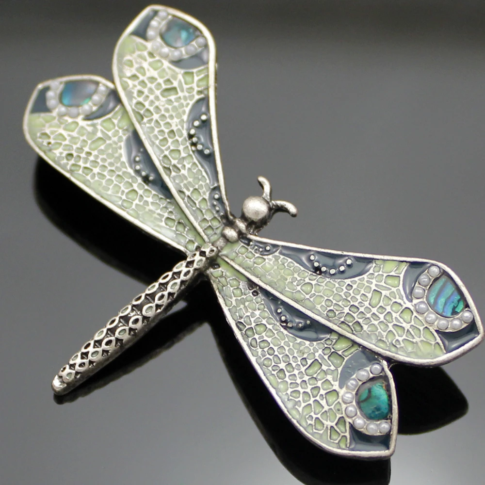 2 Colors Wholesale custom made Vintage Gold Silver Art Nouveau Victorian Dragonfly Pearl Wing Retro Lapel Brooch Pin Badge Gift
2 Colors Wholesale custom made Vintage Gold Silver Art Nouveau Victorian Dragonfly Pearl Wing Retro Lapel Brooch Pin Badge Gift