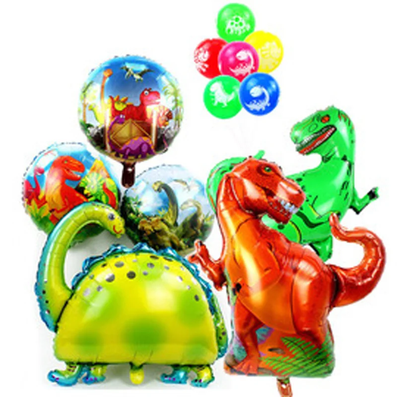 1pcs Giant Dinosaur Foil Balloon Big dinosaur birthday jungle party jurassic world decorations Helium ballon Baby Boy Animal Toy
1pcs Giant Dinosaur Foil Balloon Big dinosaur birthday jungle party jurassic world decorations Helium ballon Baby Boy Animal Toy